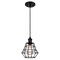 Westinghouse Pendant 60W Mini Nathaniel, Matte Black AnGlassed Bell Cage Shade 6105300 - alternate 1